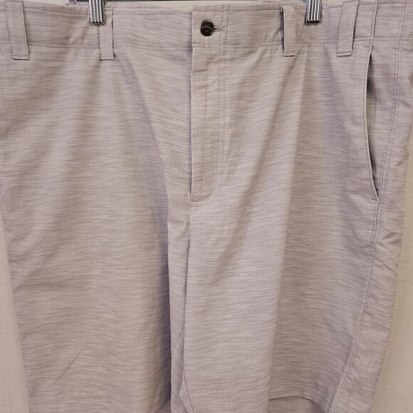 Mens Callaway Cream  Golf Shorts Sz 40 Flat  Performance Gorpcore Preppy  P0294 - Picture 1 of 9